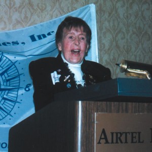 Aviation legend Bobbi Trout spoke about flying from Los Angeles area airports in the late 1920s, setting various altitude and endurance records.