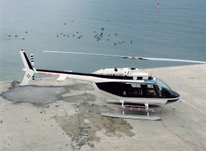 This 1974 Bell 206B (N581RD) JetRanger has been modified to the configuration of a 206BIII and outfitted as a critical care transport ship.