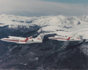 The Coors training crew cruises the Rockies (circa 1986).
