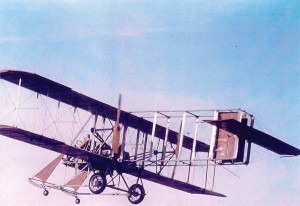On Memorial Day, this replica of the Wright “B” Flyer will fly around the Statue of Liberty.