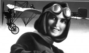 Harriet Quimby lost her life when her Bleriot XI tossed her and her passenger out of the airplane at 2,000 feet.