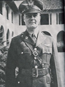 Lt. Paul Tibbets after winning wings at Kelly Field, San Antonio, 1938.