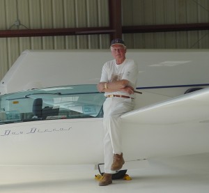 Barron Hilton’s Duo Discus is just one of five gliders at the ranch.