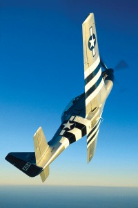 “Crazy Horse” is a dual-cockpit/dual-control TF-51 Mustang utilized by Stallion 51 in several capacities, including orientation flights and checkout training.