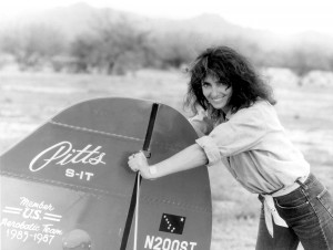 Patty Wagstaff has flown several aerobatic planes over the years, including a Pitts S-1S biplane she owned half-interest in during the mid-eighties.