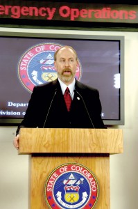Centennial Mayor Randy Pye was on hand for the opening of Colorado’s new Multi-Agency Coordination Center.