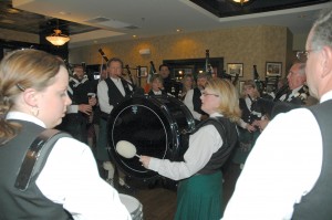Benefiting the Children’s Hospital, the event included Irish entertainment in the form of the Michael Collins Drum & Pipe Band.