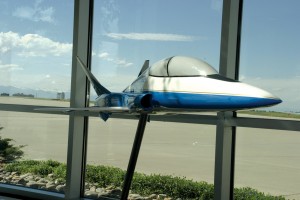 A mock-up of the ATG Javelin can be seen at Signature Flight Support at Centennial Airport.