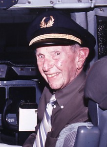 Captain Bill Keating did all the actual DC-4 flying during the filming of “The High and the Mighty.”