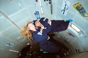 On a ZERO-G flight on Oct. 31, 2004, Peter Diamandis proposed to girlfriend Kristen Hladecek.