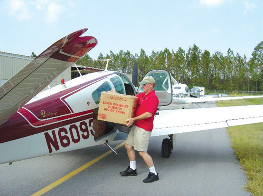 Eagle Training Hurricane Relief Flight Update Date: September 11, 2005