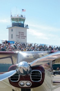 This 1948 Luscombe Sedan 11A, owned and restored by Kent and Sandy Blankenburg, was awarded the 2005 Rolls-Royce Aviation Heritage Trophy as the top overall winner at the National Aviation Heritage Invitational.