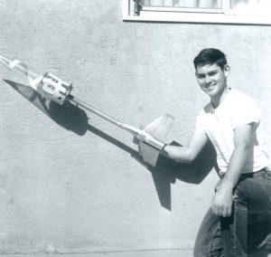 Mike Mullane became fascinated with rockets as a child. He used household items to build them from scratch.