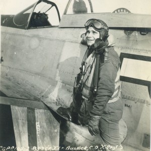 In Dodo, his P-51D Mustang, Clinton DeWitt Burdick flew over 50 combat missions, logged 300 hours and scored five and a half victories.