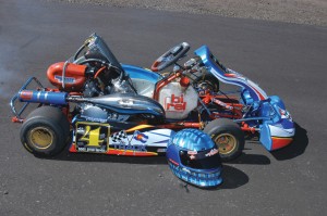 According to Jim Keesling, karting is a serious sport. Drivers are constantly training just to handle the physical forces while racing.