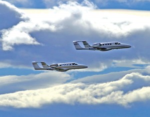 The first two A700 AdamJets are up and flying with the same aerodynamic profile and dimensions, sharing 80 percent parts commonality.