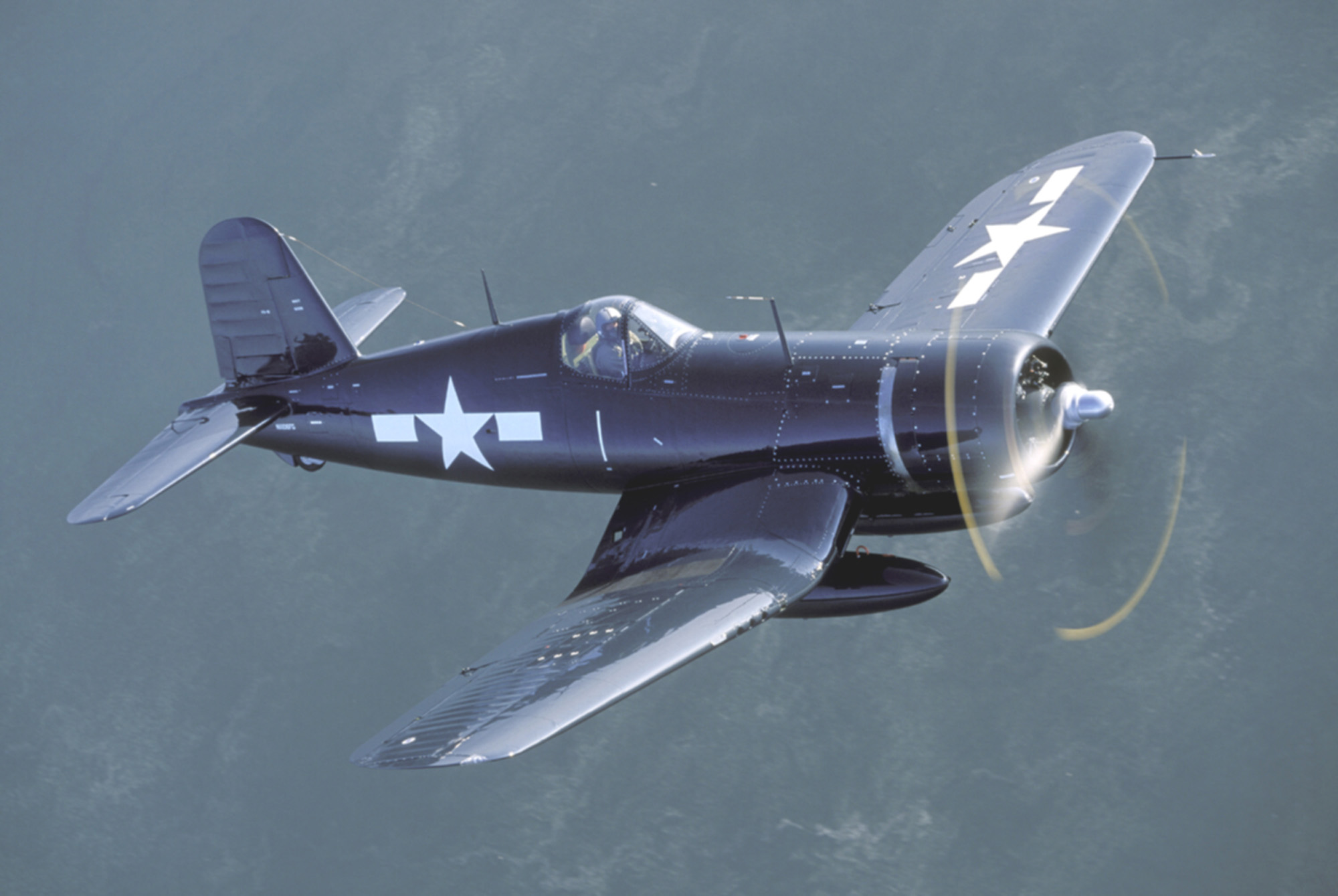 World War 2 Corsair Fighter Plane