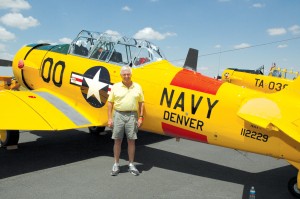 The title of Reserve Grand Champion went to Jack Cronin’s SNJ-7B.
