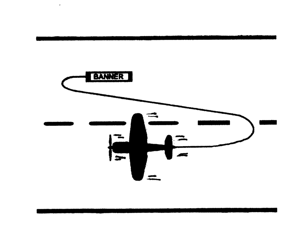 Towing an Aerial Gunnery Target with a Corsair