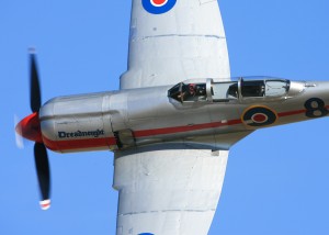 Matt Jackson finished second in the Unlimited Gold race flying Dreadnought, an R-4360 powered Sea Fury.