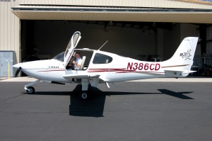 The Air Safety Flight Academy in Glendale uses the Cirrus SR20, with its all-glass cockpit and ballistic airframe parachute system, as its basic pilot training aircraft.