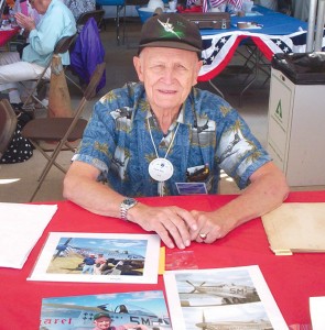 Retired Air Force Colonel Clyde East, a double ace, flew in three wars and earned 43 Air Medals and five Distinguished Flying Crosses.