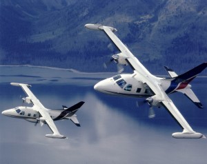 Enthusiasts of the MU-2B, like the twin examples shown here, say the aircraft is one of the best-handling general aviation twin turboprops ever manufactured.