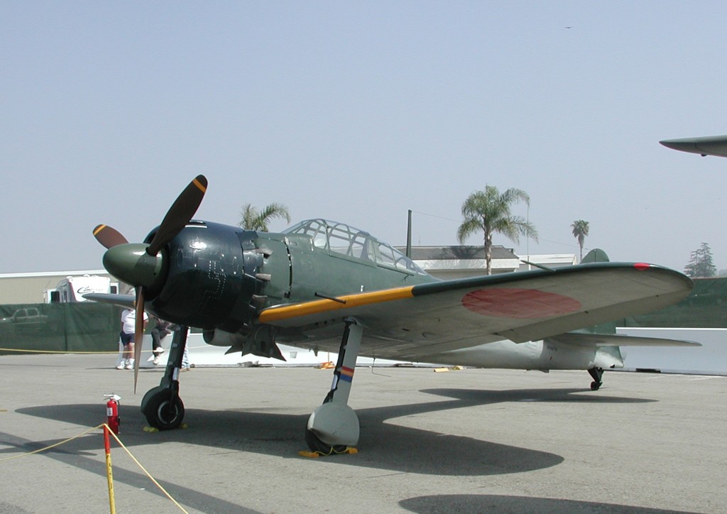 Rare Japanese Zero Draws Crowd at the December Planes of Fame Special