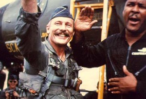 While he was commander of the 81st Tactical Fighter Wing, Robin Olds’ deputy commander of operations was Col. Daniel “Chappie” James Jr. (right). In Dec. 1966, Olds was reunited with James. The two would lead the unit into the pages of Air Force history.