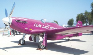 Clay Lacy took the title of unlimited champion in his purple P-51 Mustang during the 1970 Reno Air Races.
