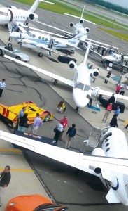 More than 800 attendees enjoyed the Porsche Business Aircraft & Jet Preview held at Republic Airport (FRG).