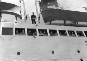 In July 1941, Tex Hill and 24 other AVG volunteers boarded the Bloemfontein, a Dutch passenger liner that would carry them to the Malay Peninsula. Hill would board the Penang Trader in Singapore, bound for Rangoon, Burma.