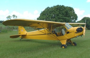The Piper Cub was the primary flight training aircraft during the early days of World War II.