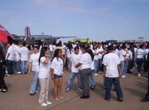 The Golden Heart Foundation’s many events bring children into close contact with pilots and their aircraft, giving them aviation experiences that may change their lives.