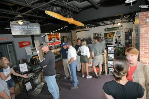 The visitor center offers many fun items for purchase, as well as a host of artifacts for perusal.