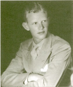 After graduating from McCallie School, a prestigious military institution, Tex Hill attended the Texas Agricultural and Mechanical College, before finishing his education at Austin College, where this portrait was taken.