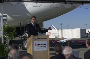 John Travolta continues as an ambassador-at-large for Qantas six years after cementing that partnership.