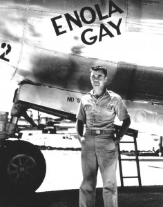 On Aug. 5, 1945, Paul Tibbets piloted the B-29 Enola Gay to Hiroshima and dropped the world’s first atomic bomb. He later served in the Strategic Air Command, served a tour with NATO and established the National Military Command Center in the Pentagon.