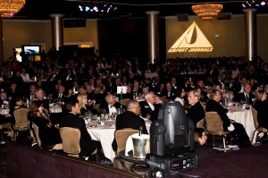 The Beverly Hilton was a beautiful venue for 440 guests and honorees during the 5th annual Living Legends of Aviation award ceremony.