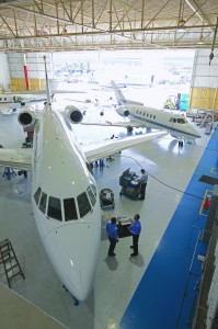 Dan Bucaro said that Landmark’s aircraft sales, aircraft management charter service and maintenance repair operations represent less than 10 percent of the company’s business from a profitability standpoint and that acquisitions would support FBO business