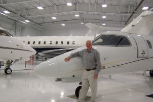 Maintenance director Brian Lockhart keeps two hangars of aircraft in top flying condition, as well as providing services for clients’ aircraft.