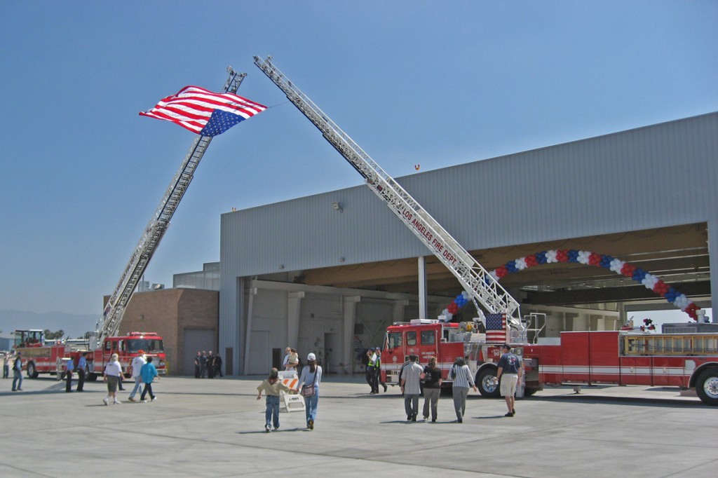 Van Nuys Grand Opening Ceremony New Air Operations, Air Support and