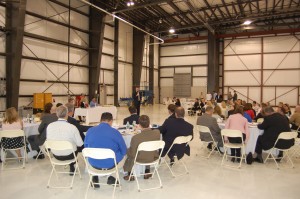 About 80 members of the aviation industry attended the Aviation Professionals Sharing Information meeting in Teterboro. They were brought up to date on new general aviation safety and security issues coming in the months ahead.