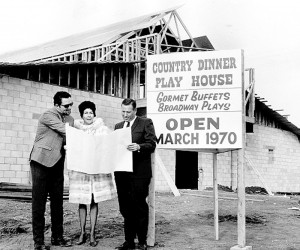 Sam and Hilda Newton founded the Country Dinner Playhouse with friends Bob and Mary Boren in 1970. Shortly after founding the theater, they hired Bill McHale (left) as producer/director.