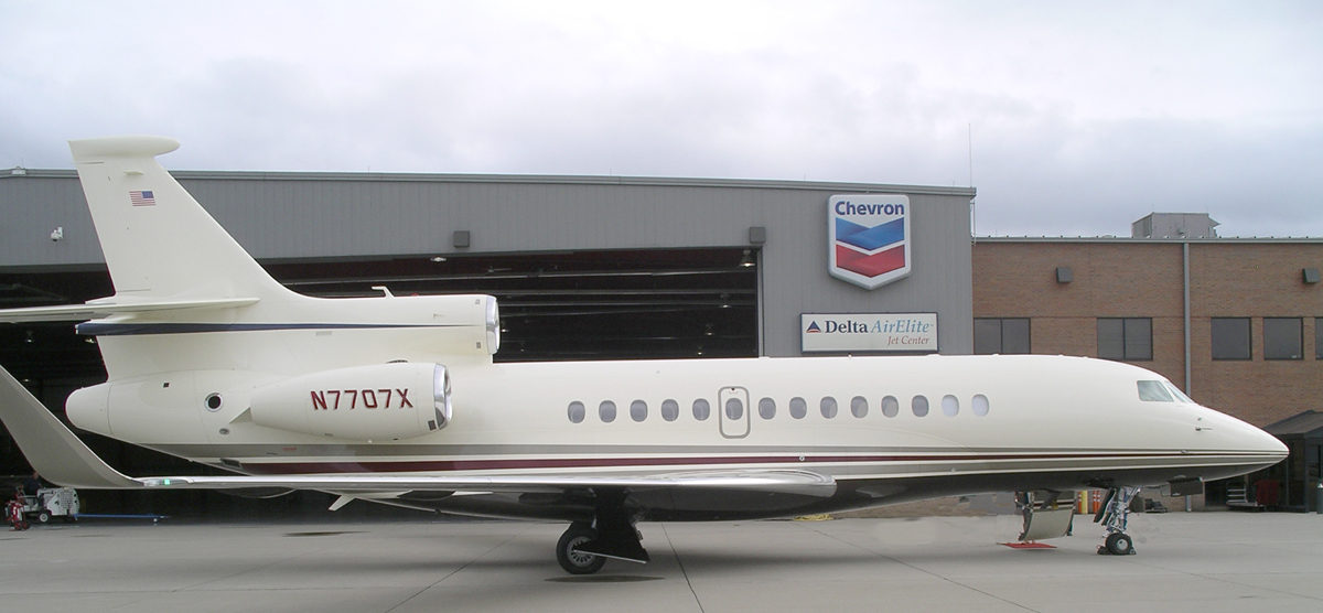 Delta AirElite is First to Operate a Falcon 7X