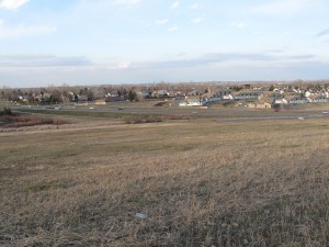 The residents of these homes and businesses in Littleton, Colo. are likely unaware that they’re living on top of Columbine Airport, as all traces are swallowed up by redevelopment.